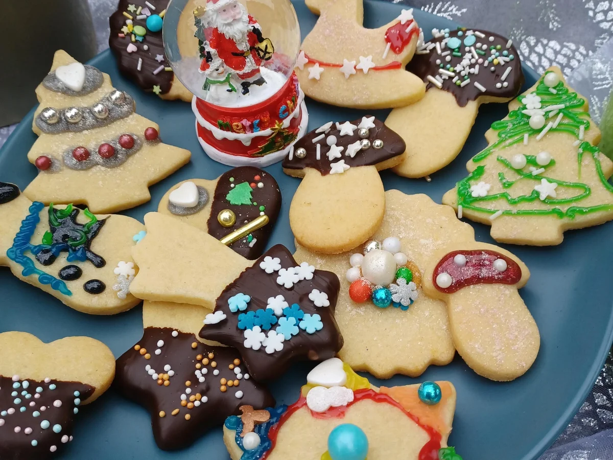 Bunte Marzipanplätzchen - Rezept - Bild Nr. 15187