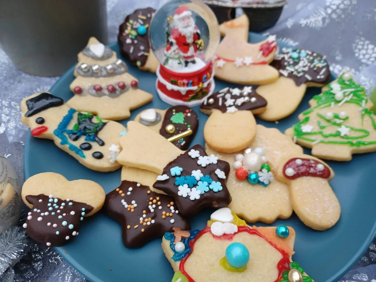 Bunte Marzipanplätzchen - Rezept - Bild Nr. 15189