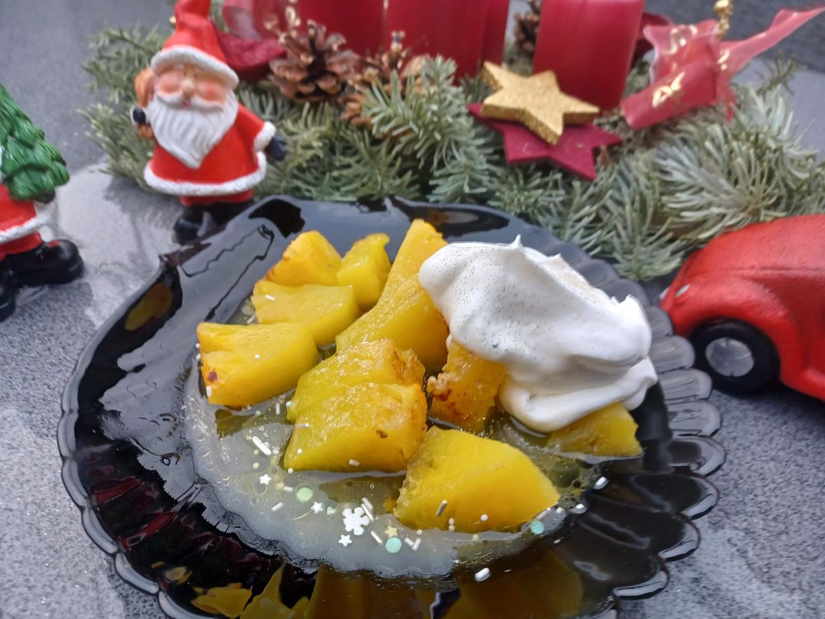Weihnachtliches Dessert zur kochbar Challenge Dezember 2021 - Rezept - Bild Nr. 15188