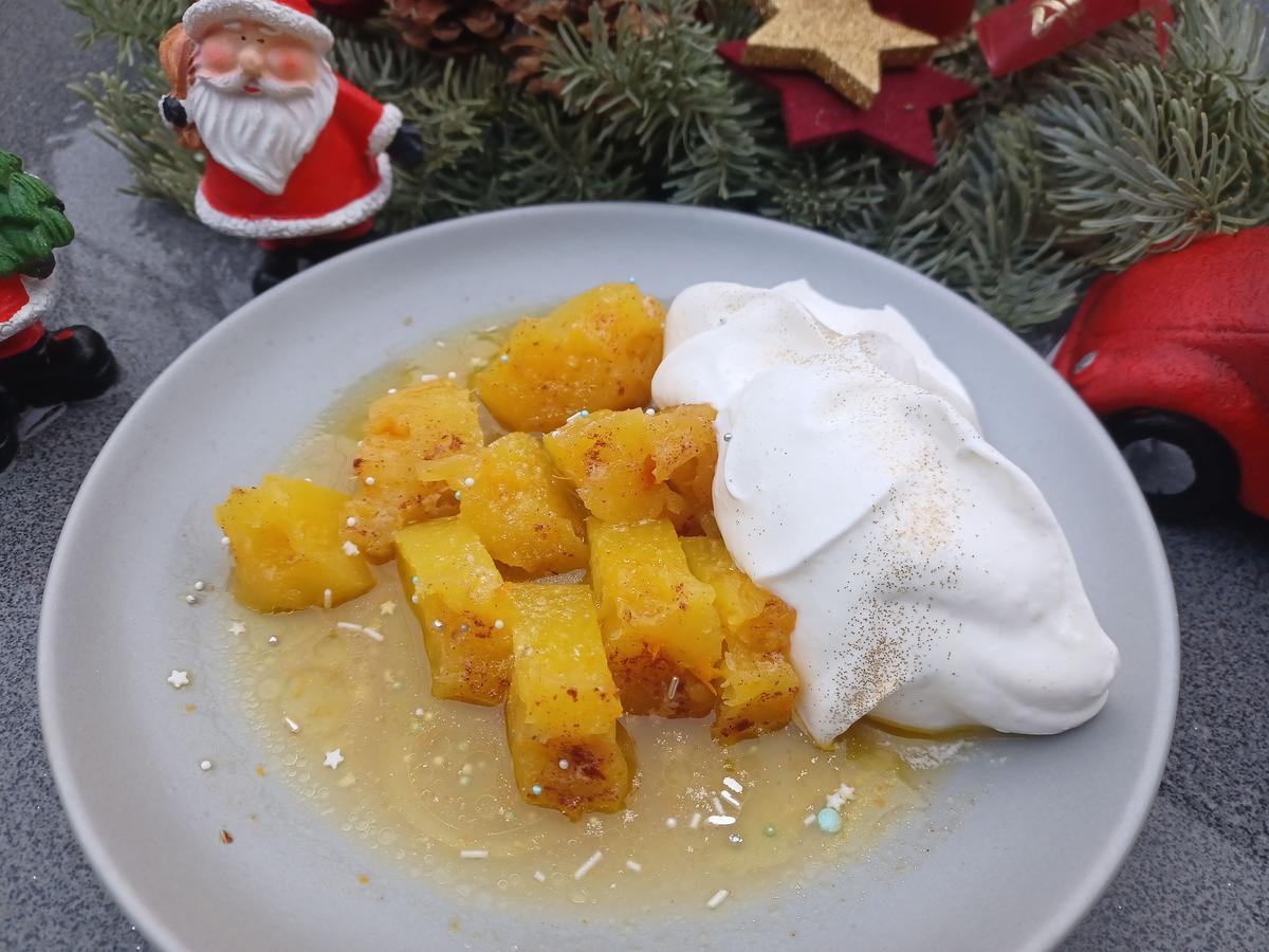 Weihnachtliches Dessert zur kochbar Challenge Dezember 2021 - Rezept - Bild Nr. 15189