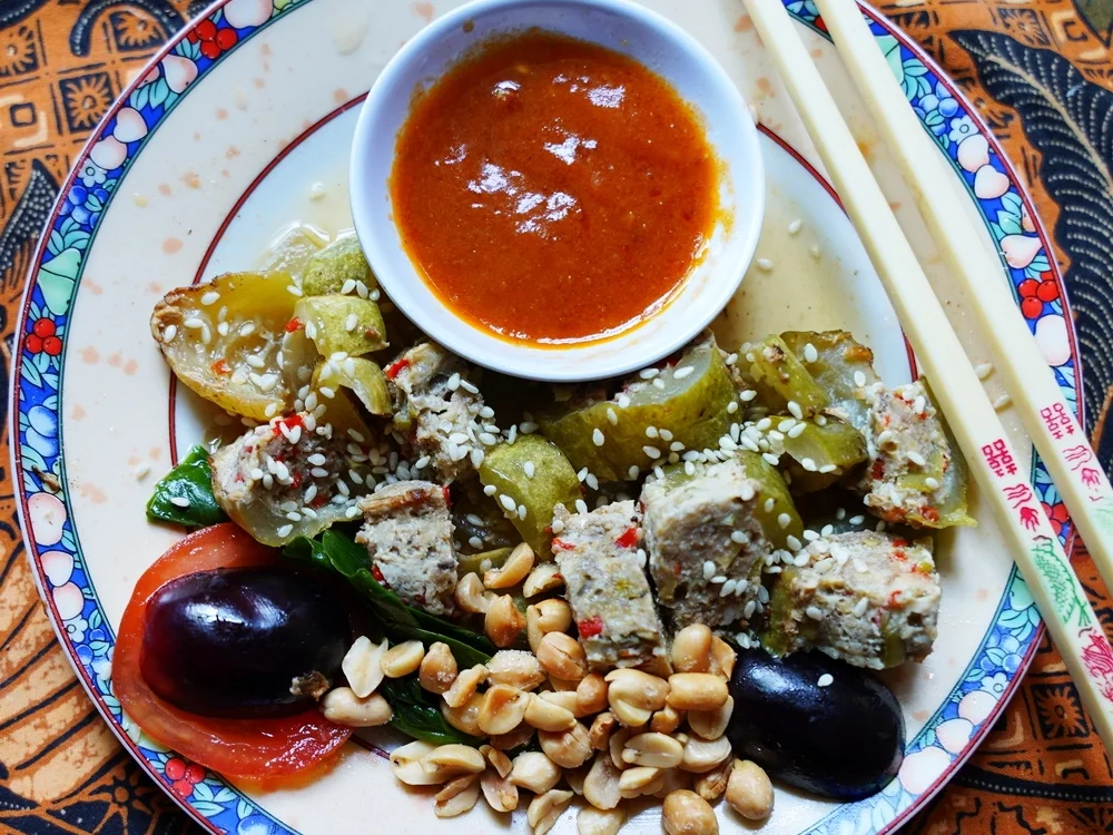 Doppelt gebratene würzig gefüllte Schmorgurken - Rezept - Bild Nr. 15178