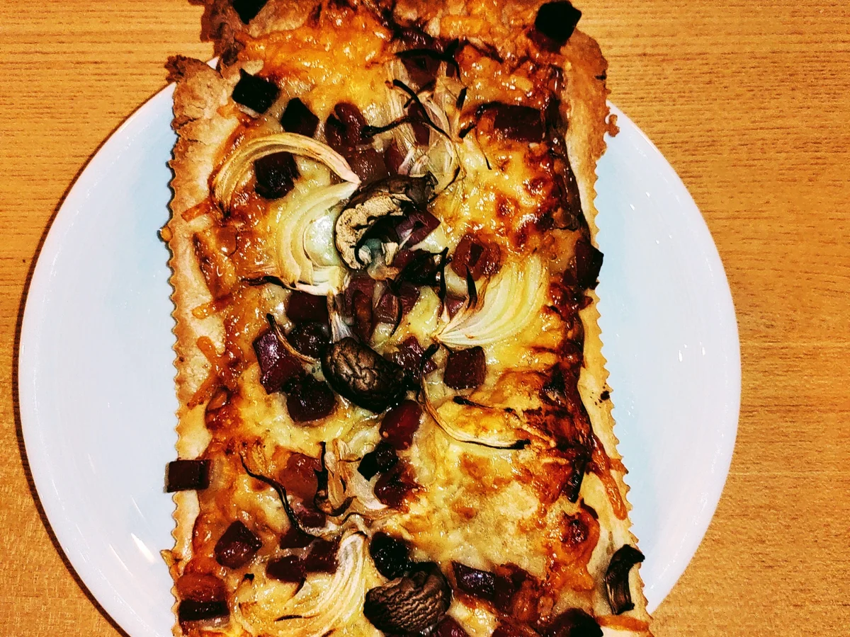 Rezept: Flammkuchen Bild Nr. 8 Flammkuchen - Rezept - Bild Nr. 8