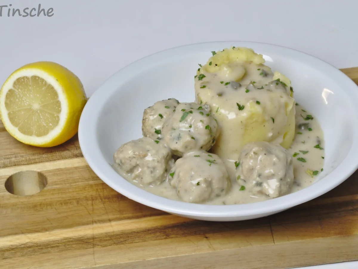 Königsberger Klopse  aus Hähnchen - Rezept - Bild Nr. 2
