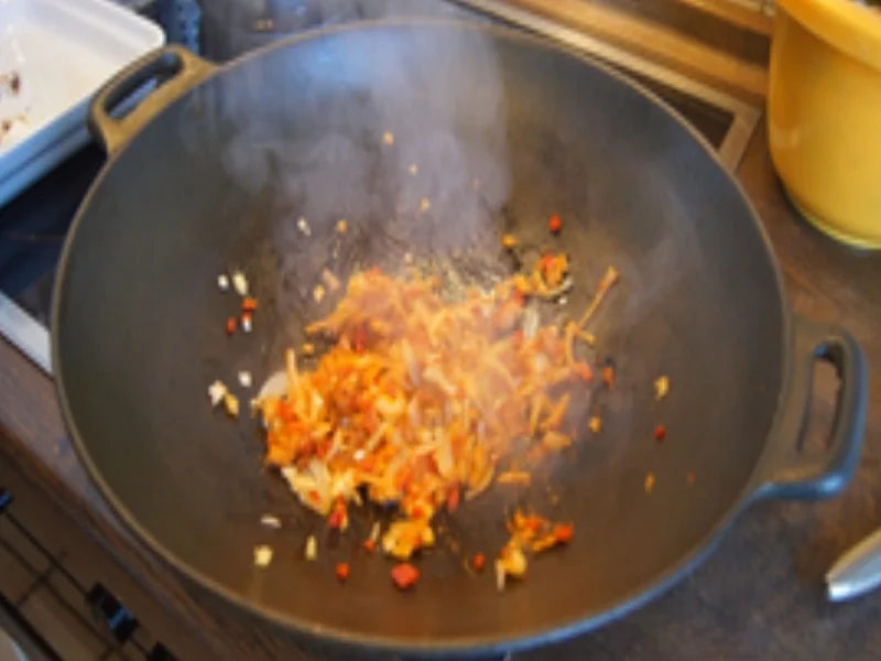 Curry-Champignons mit Basmatireis - Rezept - Bild Nr. 8