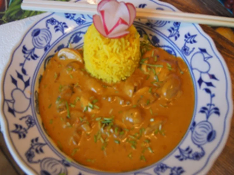 Curry-Champignons mit Basmatireis - Rezept - Bild Nr. 17