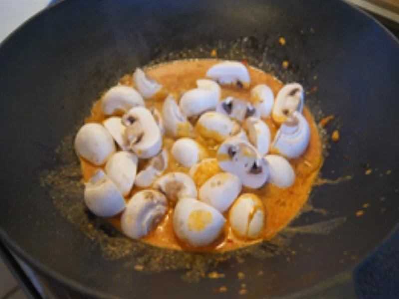 Curry-Champignons mit Basmatireis - Rezept - Bild Nr. 15189
