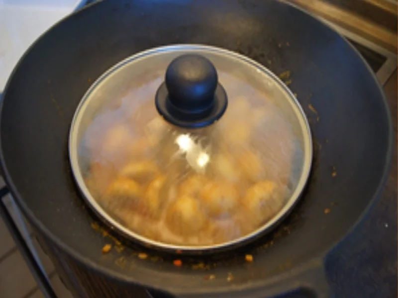 Curry-Champignons mit Basmatireis - Rezept - Bild Nr. 15191