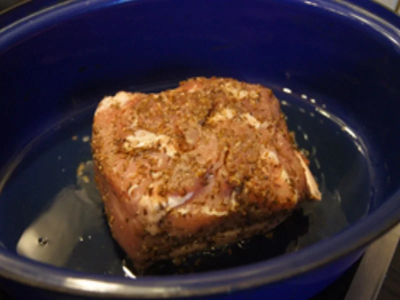 Schweinebraten mit Gemüse und Thüringer Knödel - Rezept - Bild Nr. 15208