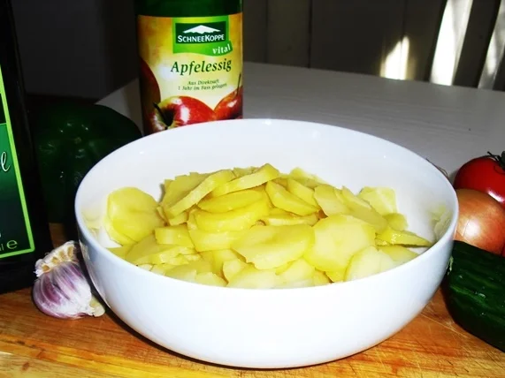 Bunter Kartoffelsalat- zur kochbar Challenge 2021 - Rezept - Bild Nr. 15239