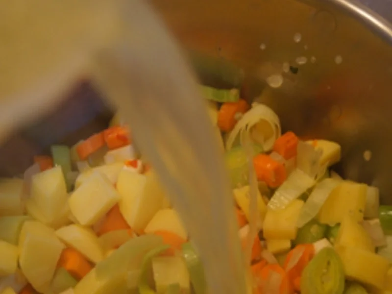 Kartoffel-Gemüse-Eintopf mit Mettbällchen - Rezept - Bild Nr. 15245