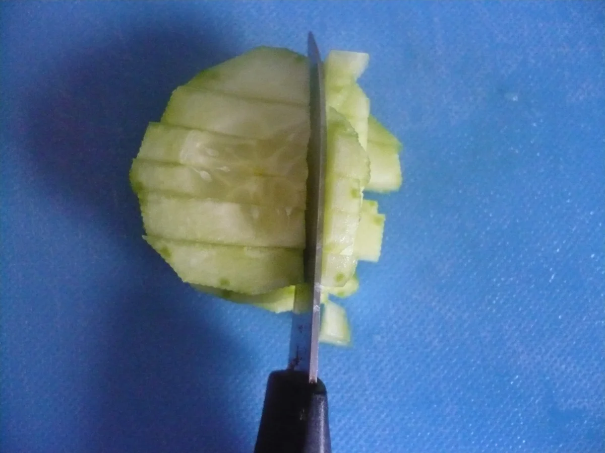 Gurken Gelee mit Räucherlachs und Feigensenfcreme - Rezept - Bild Nr. 15254