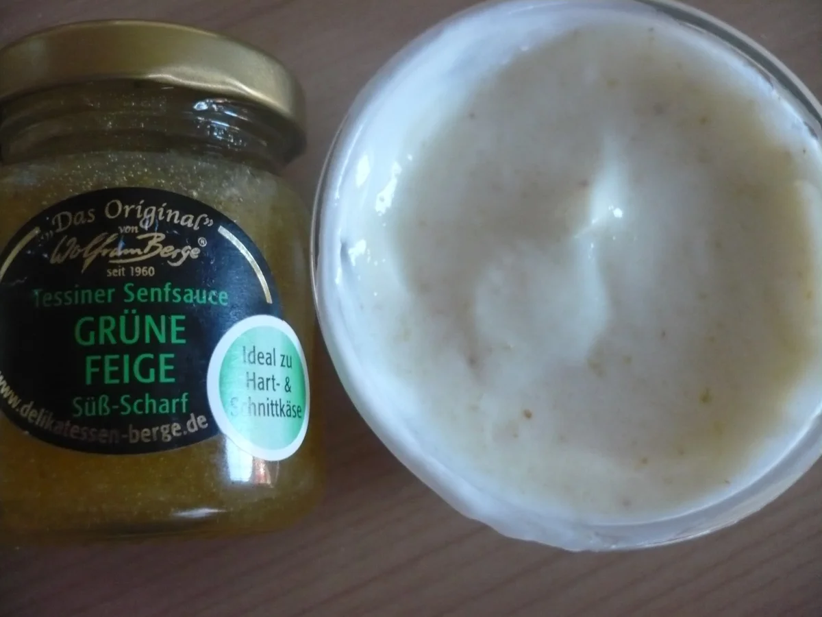 Gurken Gelee mit Räucherlachs und Feigensenfcreme - Rezept - Bild Nr. 15260