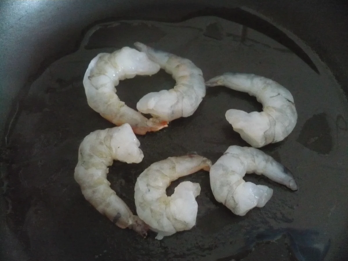 Rezept: Scampi auf Mangosalat Bild Nr. 3 Scampi auf Mangosalat - Rezept - Bild Nr. 3