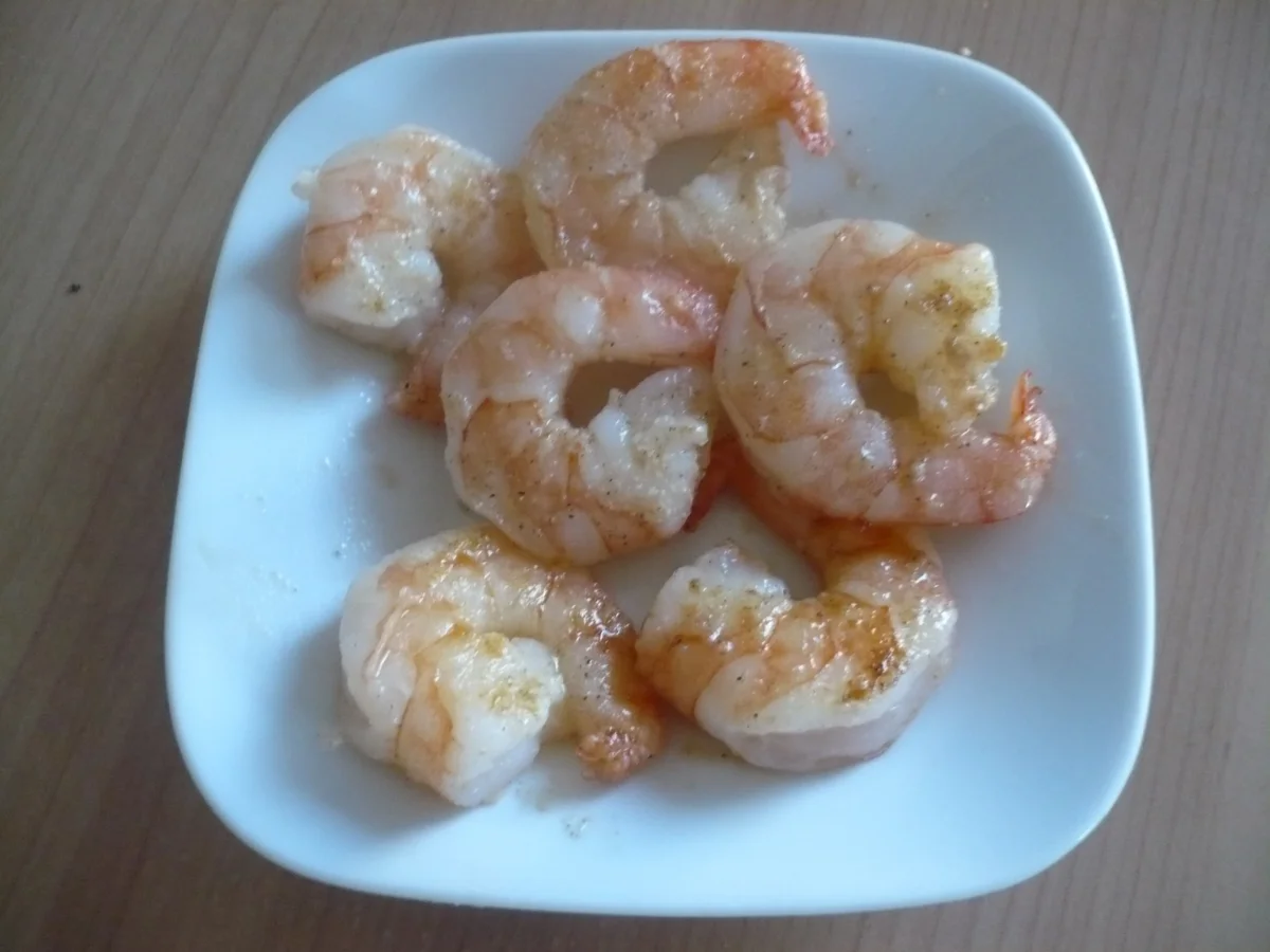 Rezept: Scampi auf Mangosalat Bild Nr. 4 Scampi auf Mangosalat - Rezept - Bild Nr. 4