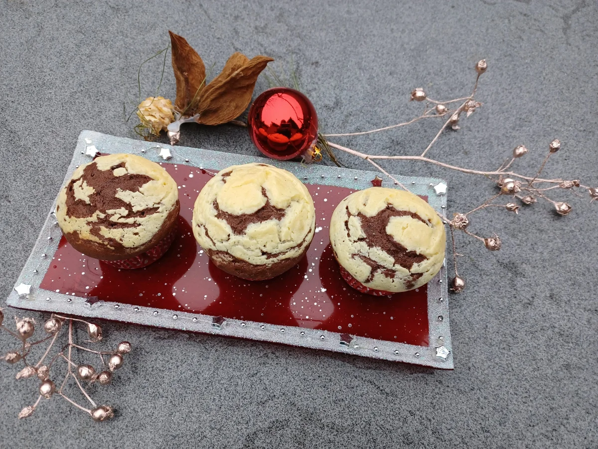 Rezept: Schokoladen - Käsekuchen - Muffin Bild Nr. 2 Schokoladen - Käsekuchen - Muffin - Rezept - Bild Nr. 2