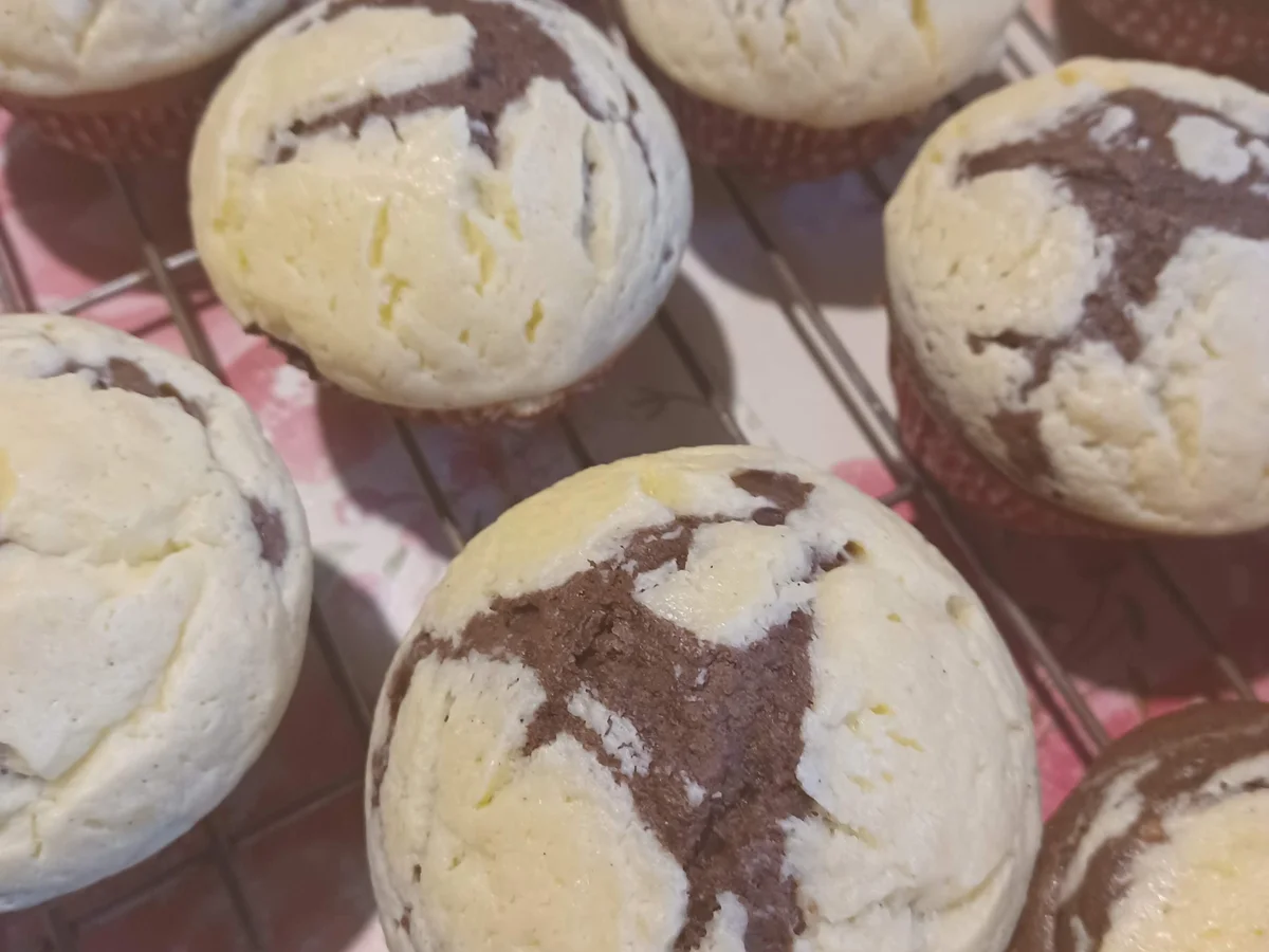 Rezept: Schokoladen - Käsekuchen - Muffin Bild Nr. 15263 Schokoladen - Käsekuchen - Muffin - Rezept - Bild Nr. 15263