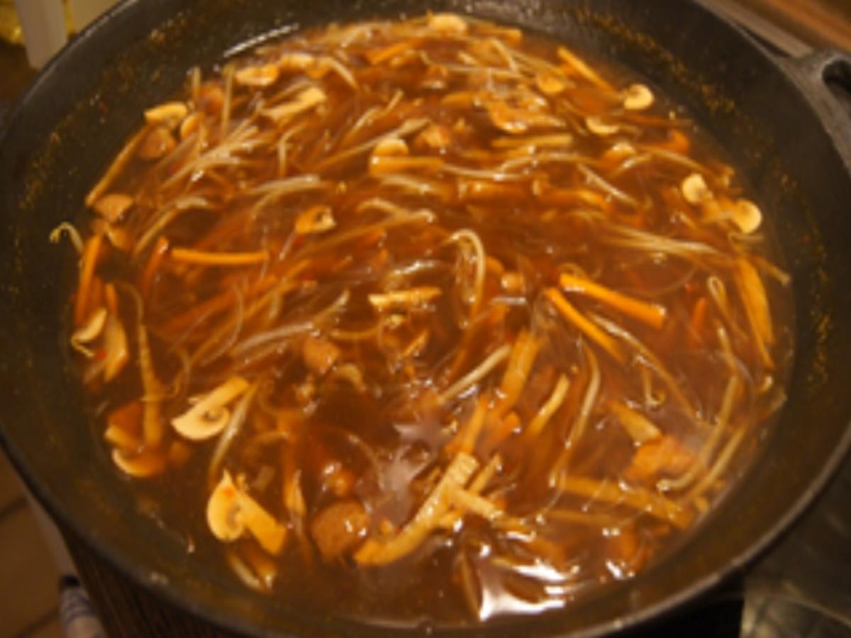 Asiatische Suppe mit Hähnchenbrustfilet - Rezept - Bild Nr. 15