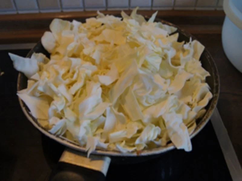 Rinderhackfleisch-Spitzkohl-Pfanne - Rezept - Bild Nr. 15257