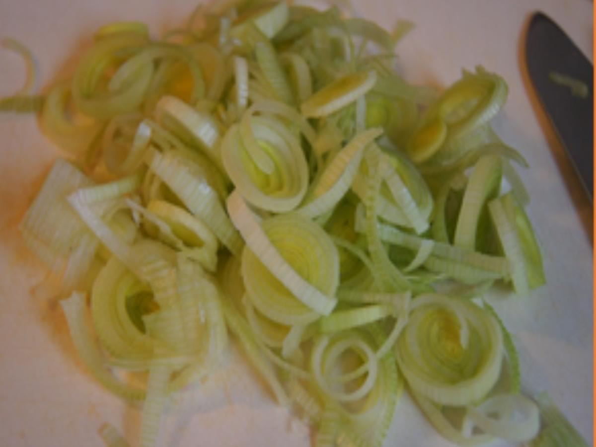 Mie-Nudeln mit Gemüse und gekochten Schinken - Rezept - Bild Nr. 7