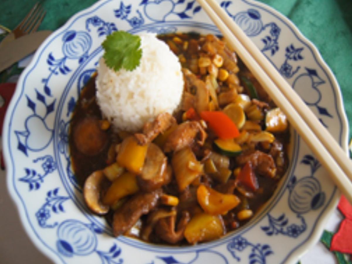 Chop Suey mit Basmati-Reis - Rezept - Bild Nr. 23