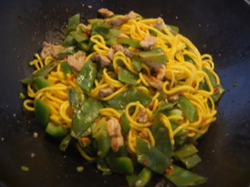 Asia-Chili-Fleischmix mit Gemüse und Mie-Nudeln - Rezept - Bild Nr. 21