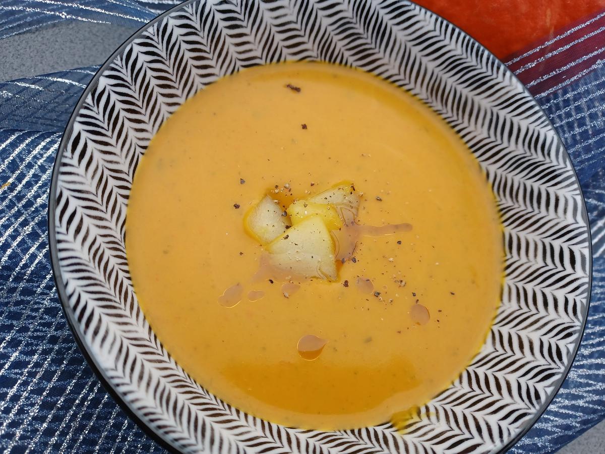 Kürbis - Süßkartoffel - Suppe - Rezept - Bild Nr. 15261