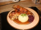 Putenflügel gebraten mit Knödel und Soß - Rezept - Bild Nr. 15258