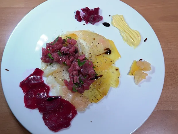 Thunfischtatar mit Roter Bete und einem japanischen Hauch - Rezept - Bild Nr. 15275