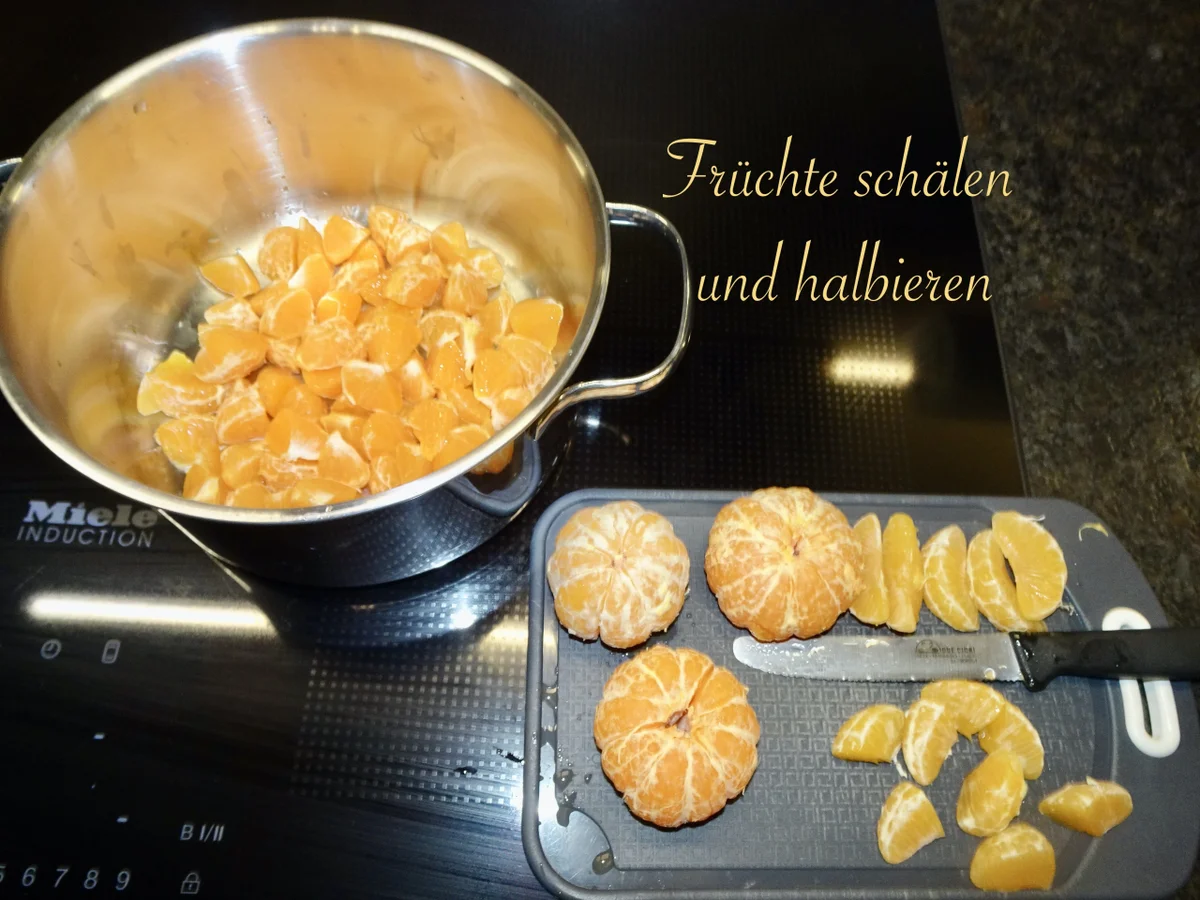 Mandarinen Marmelade - eine Winterköstlichkeit - Rezept - Bild Nr. 15267
