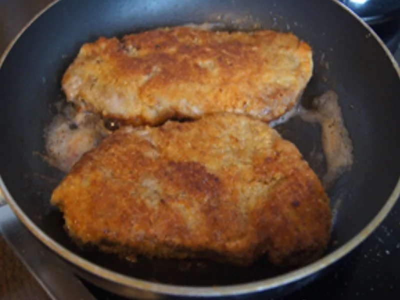 Nackenkotelett mit Rahm-Kohlrabi und Süßkartoffelstampf - Rezept - Bild Nr. 6