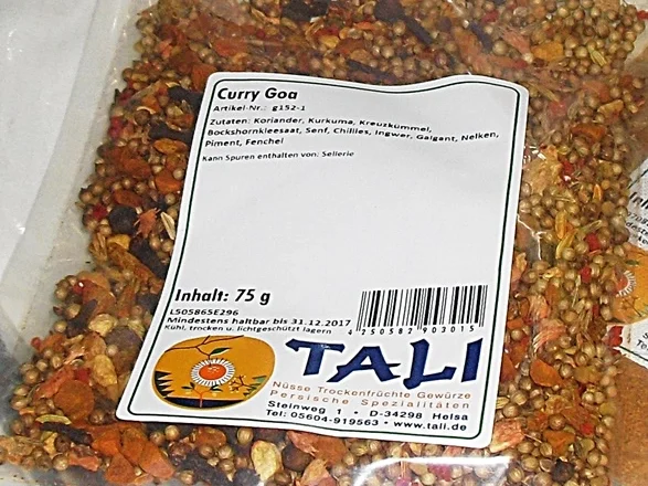 Hühnchen indischer Art - kulinarische Weltreise 01. 2022 - Rezept - Bild Nr. 15278