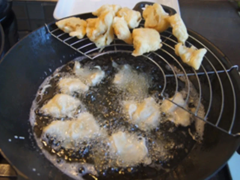 Seelachsfilet frittiert mit Gemüse süß-sauer und Basmati-Reis - Rezept - Bild Nr. 18