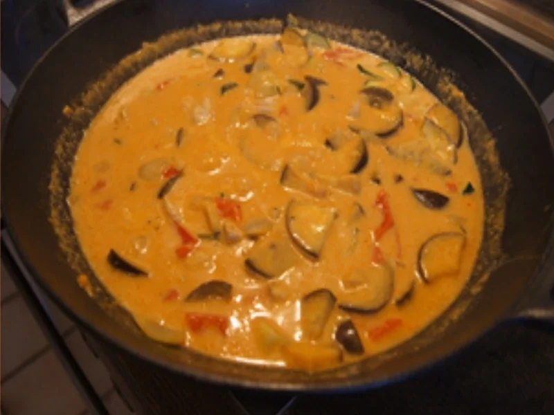 Rezept: Rotes Putenfleischcurry mit gelben Basmatireis Bild Nr. 22 Rotes Putenfleischcurry mit gelben Basmatireis - Rezept - Bild Nr. 22