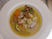 Fischeintopf mit Curry und friesisches Vollkornbrot - Rezept - Bild Nr. 2