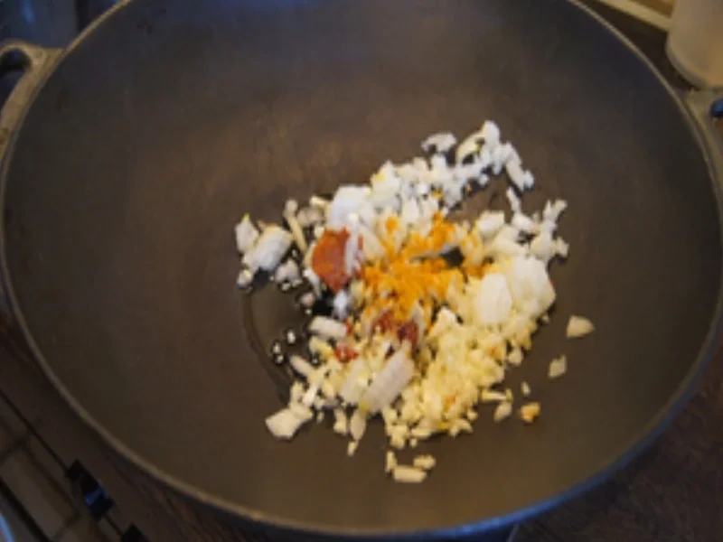 Garnelencurry mit Basmatireis - Rezept - Bild Nr. 6