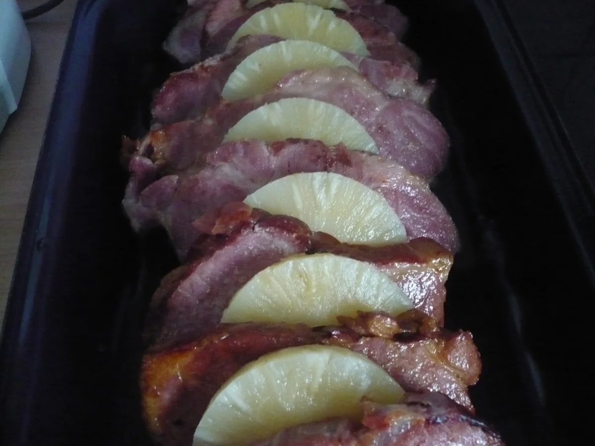 Rezept: Kassler - Auflauf mit Ananas Bild Nr. 15294 Kassler - Auflauf mit Ananas - Rezept - Bild Nr. 15294