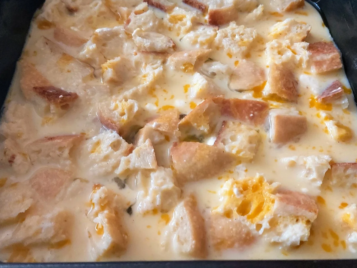 Herzhaftes Semmelrührei zur kochbar Challenge Januar 2022 - Rezept - Bild Nr. 15302