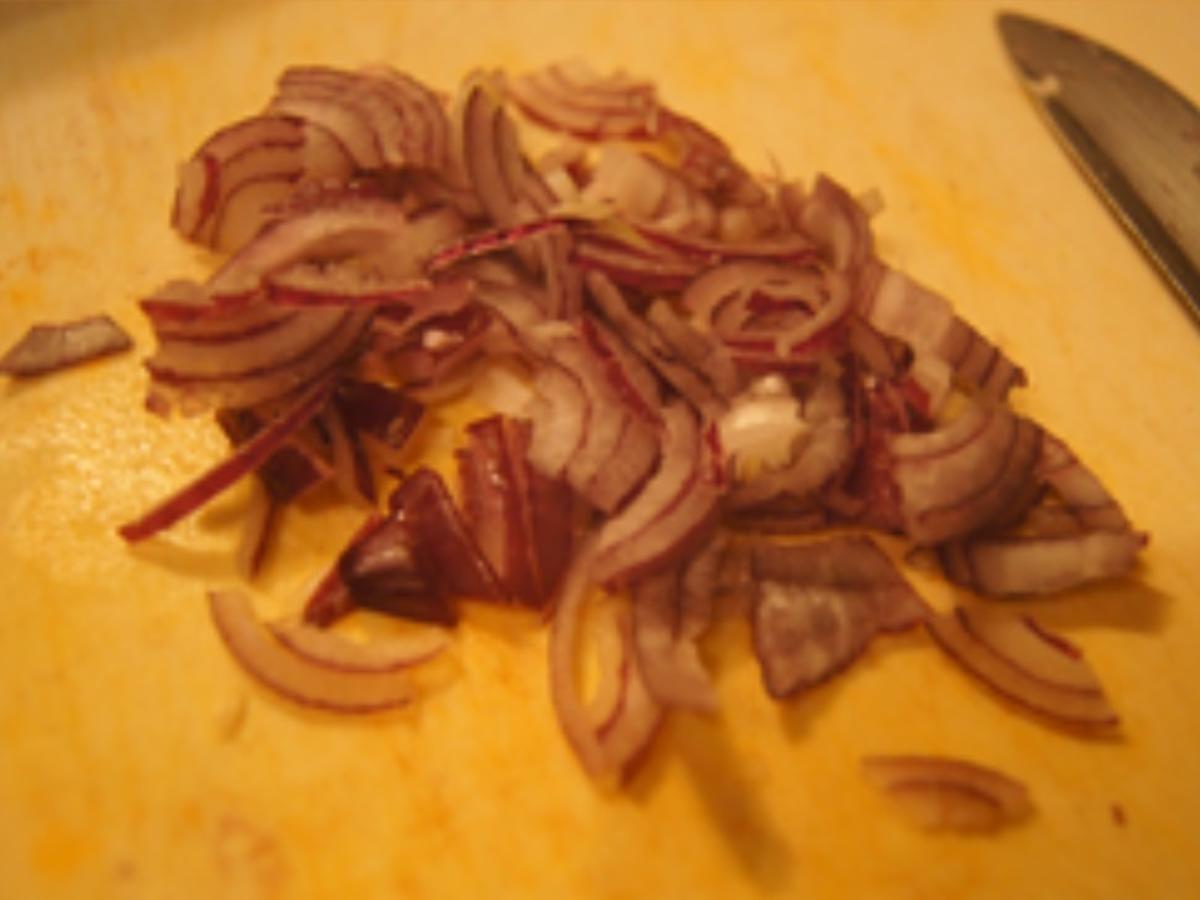 Fenchel-Orangen-Salat mit gekochten Schinken - Rezept - Bild Nr. 4