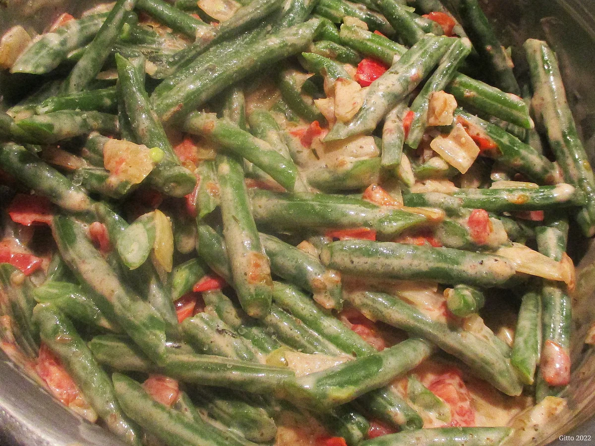 Rezept: Bohnen in Thymian-Tomatensoße Bild Nr. 15299 Bohnen in Thymian-Tomatensoße - Rezept - Bild Nr. 15299