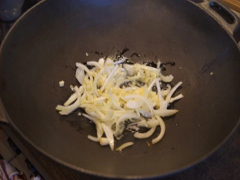 Bami Goreng mit Garnelen und Gemüsemix - Rezept - Bild Nr. 15307