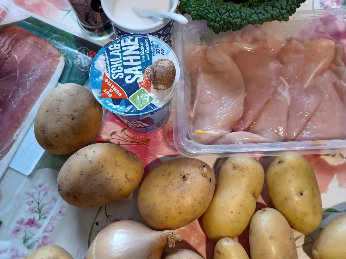 Hähnchensteak mit Rahmwirsing - Rezept - Bild Nr. 15298