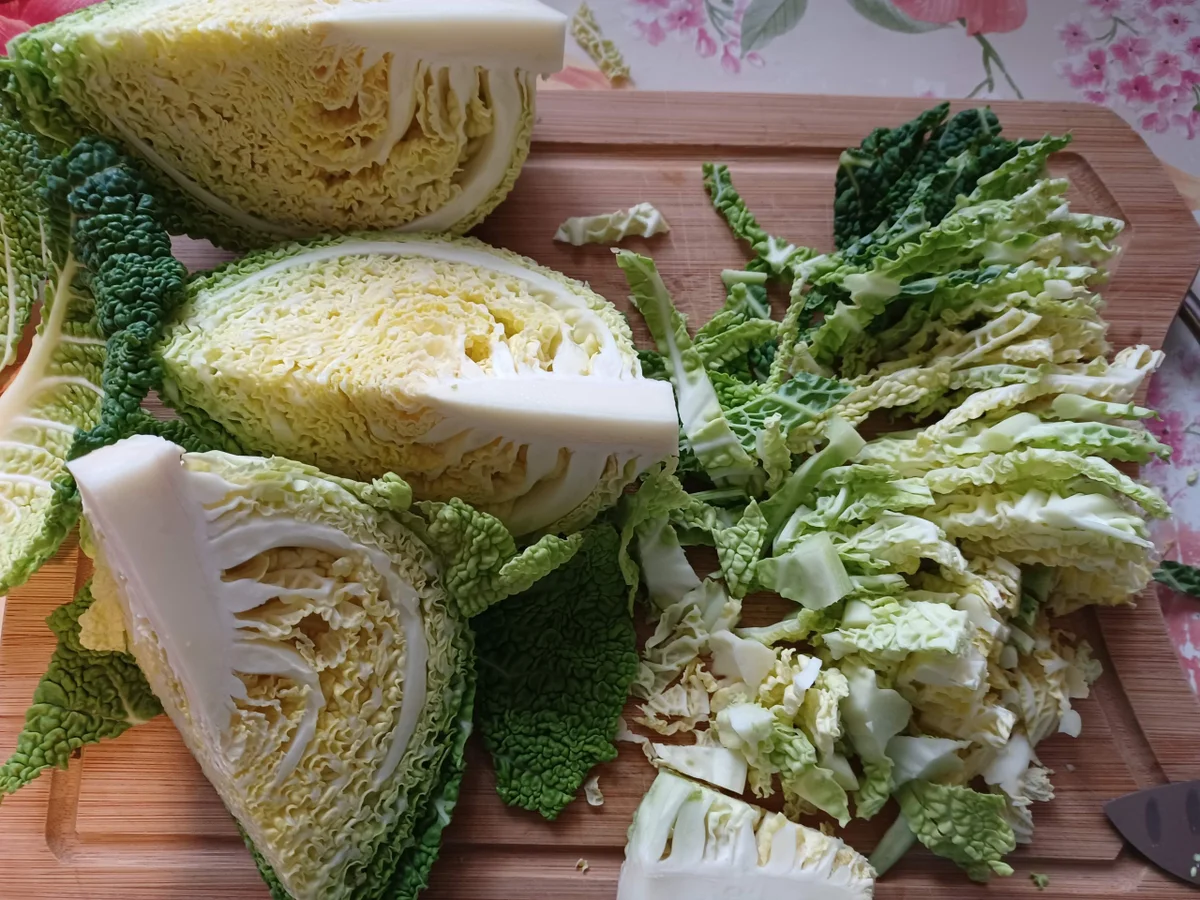 Hähnchensteak mit Rahmwirsing - Rezept - Bild Nr. 15299