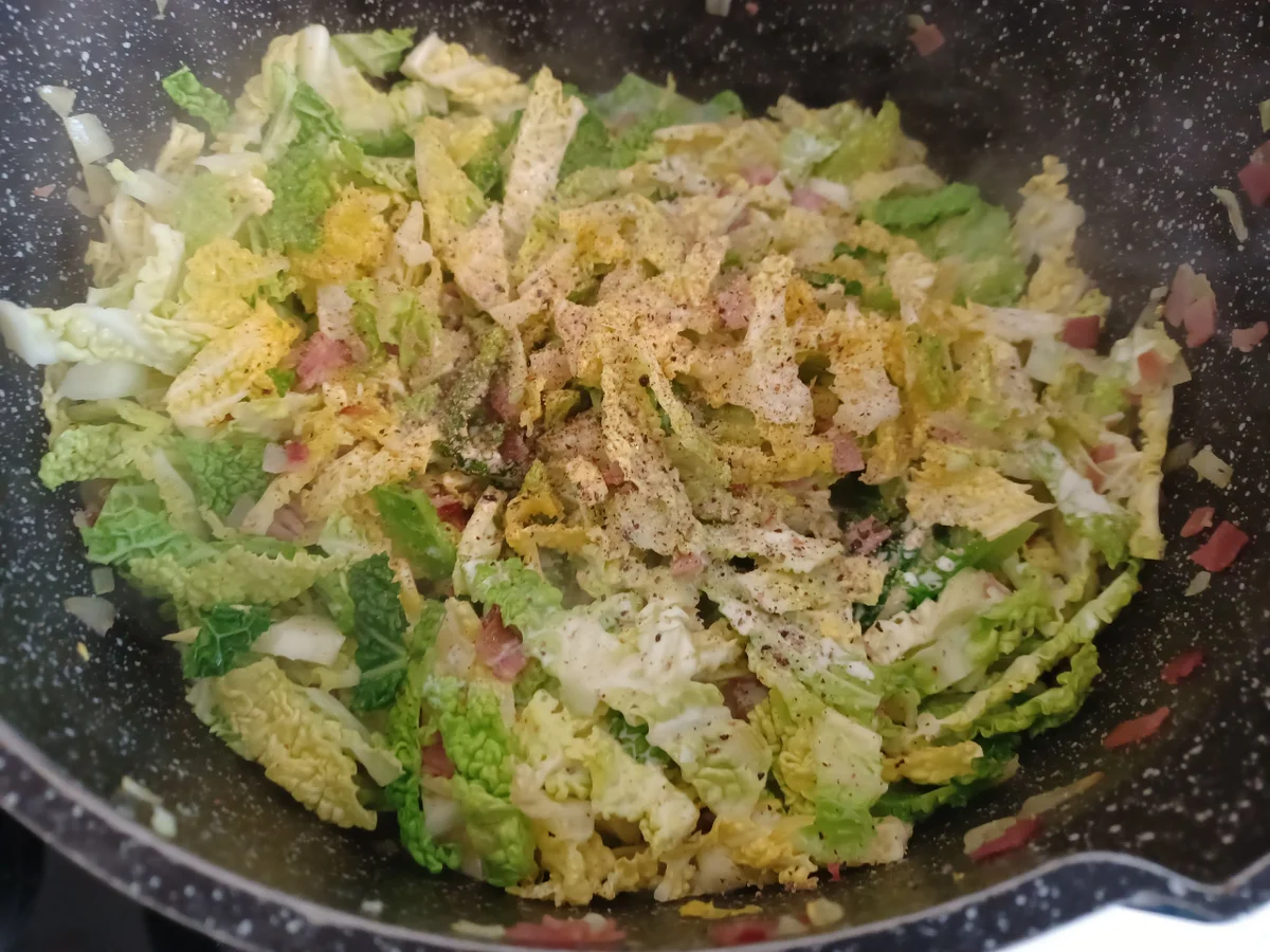 Hähnchensteak mit Rahmwirsing - Rezept - Bild Nr. 15303