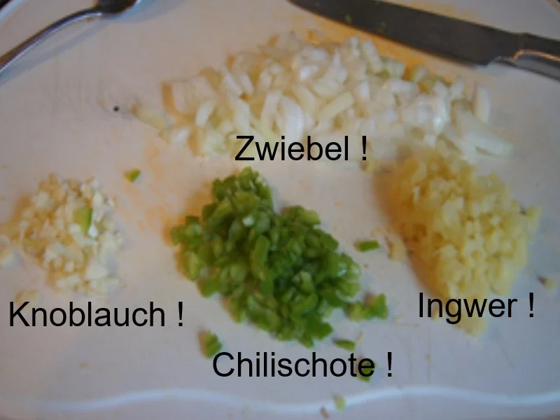 Eiercurry mit Tomaten und Kümmel-Drillingen - Rezept - Bild Nr. 15299