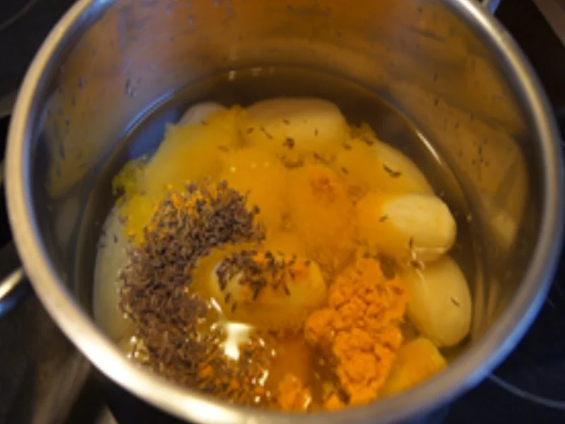 Eiercurry mit Tomaten und Kümmel-Drillingen - Rezept - Bild Nr. 15304