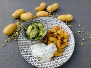 Ofenkartoffeln mit Dip zur kochbar Challenge Januar 2022 - Rezept - Bild Nr. 15296