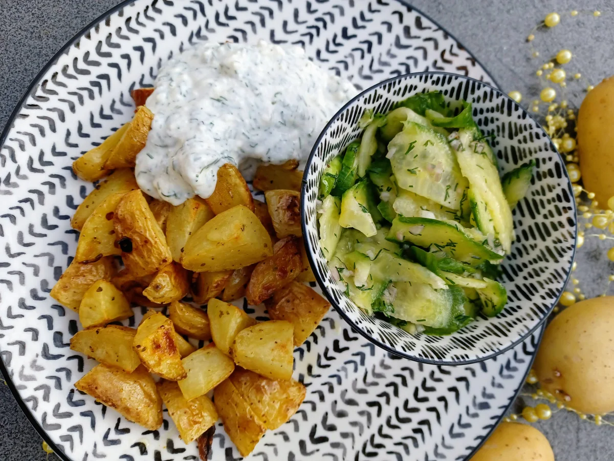 Rezept: Ofenkartoffeln mit Dip zur kochbar Challenge Januar 2022 Bild Nr. 15297 Ofenkartoffeln mit Dip zur kochbar Challenge Januar 2022 - Rezept - Bild Nr. 15297