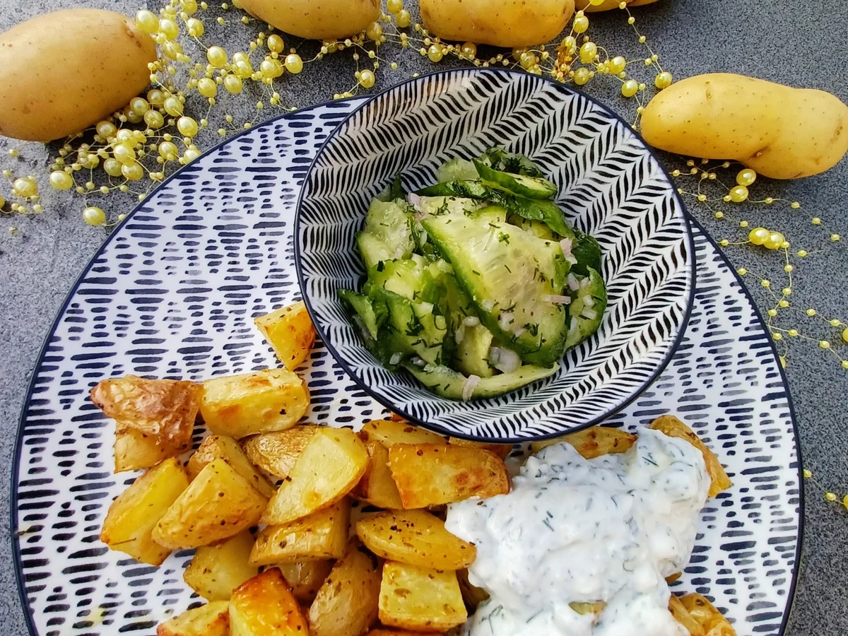 Rezept: Ofenkartoffeln mit Dip zur kochbar Challenge Januar 2022 Bild Nr. 15312 Ofenkartoffeln mit Dip zur kochbar Challenge Januar 2022 - Rezept - Bild Nr. 15312