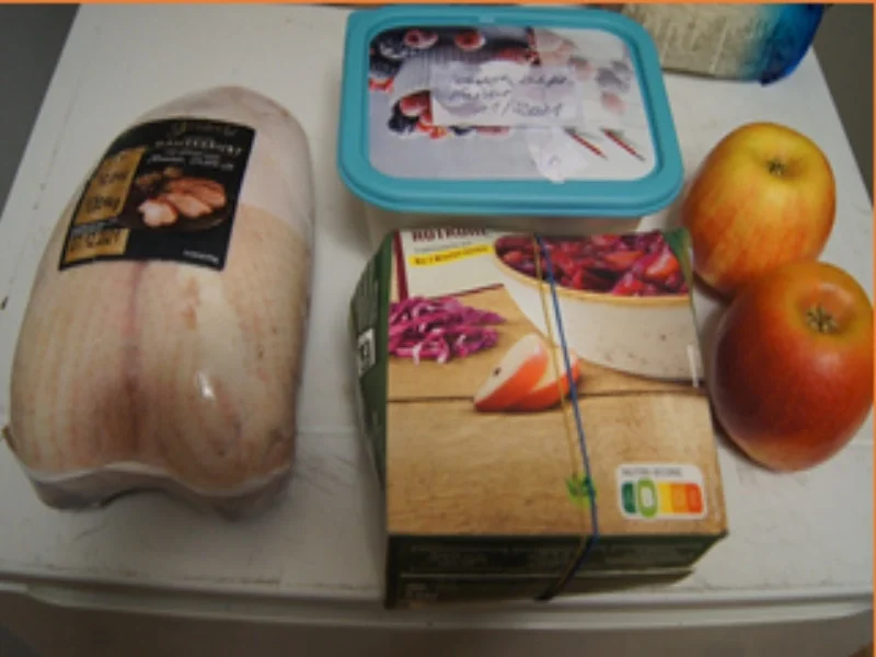 Gänsebrust mit Apfel-Rotkohl und tschechischen Kartoffelknödeln - Rezept - Bild Nr. 15297