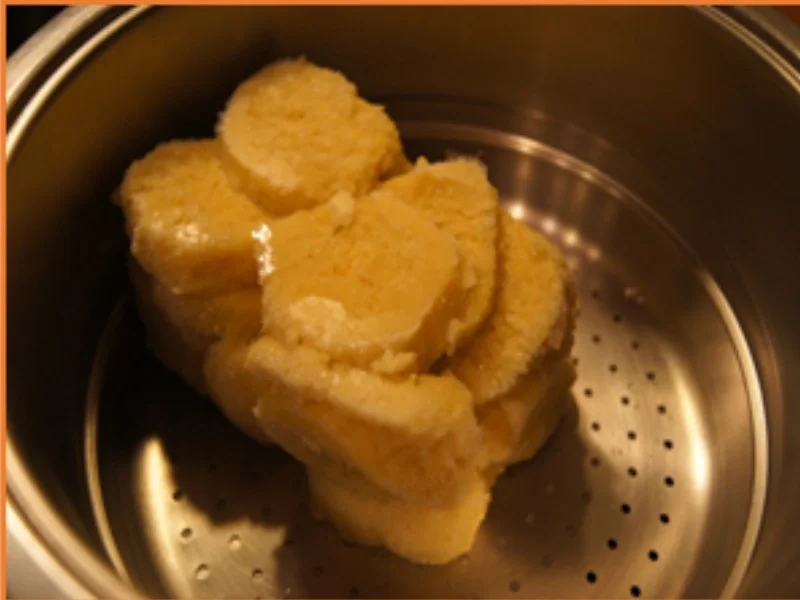 Gänsebrust mit Apfel-Rotkohl und tschechischen Kartoffelknödeln - Rezept - Bild Nr. 15308